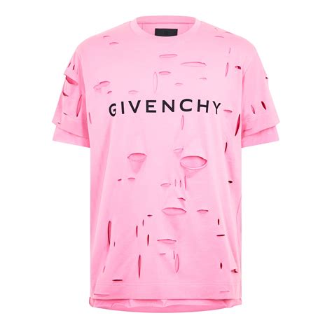 Givenchy pink t shirts